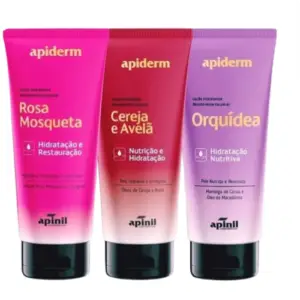 Kit c/3un Hidratantes Cereja/Orquidea/Rosa 190g - Apinil