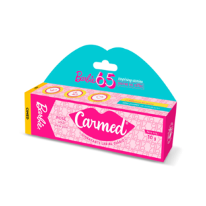 Hidratante Labial Carmed Barbie Rose Gold Efeito Gloss 10g