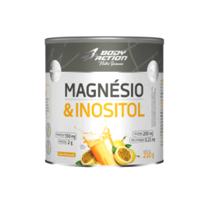 Suplemento Magnésio e Inositol 210g Bodyaction
