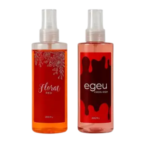 kit body splash choc high e florat red